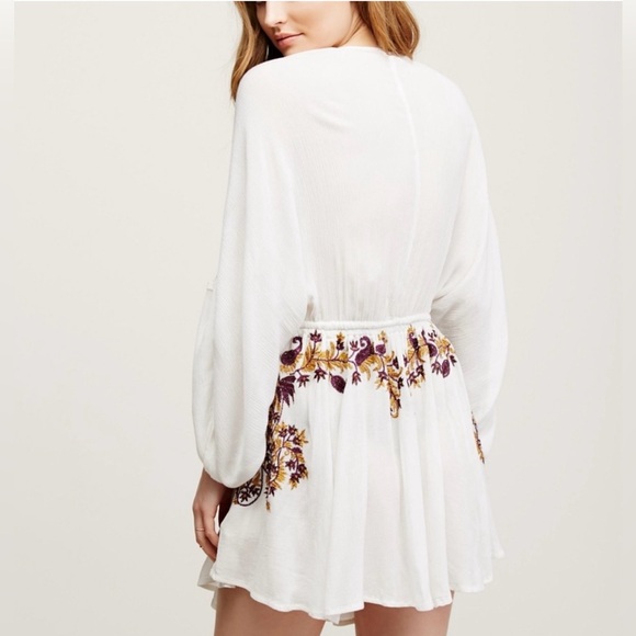 NWT - FREE PEOPLE | Pretty Pineapple Dress White XS - Picture 4 of 9
